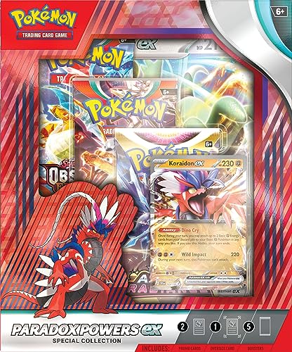 Pokémon TCG: Paradox Powers ex Special Collection -2023 Amazon Exclusive