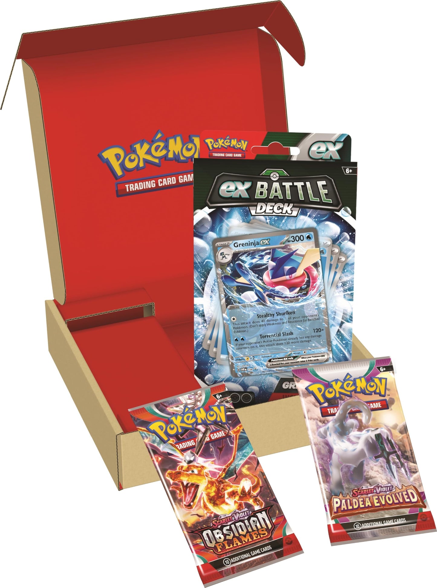 Pokémon TCG: Greninja ex Battle Deck & 2 Booster Bundle. Amazon Exclusive