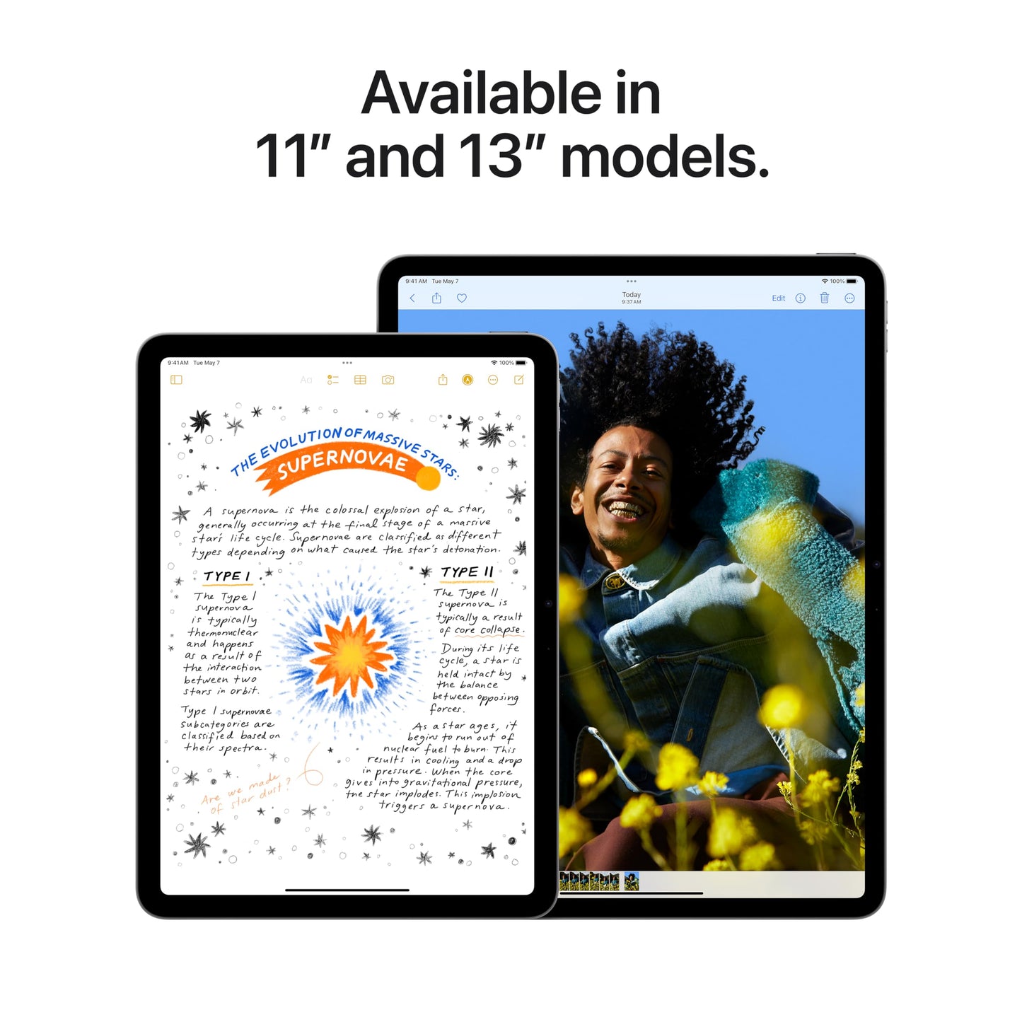 Apple iPad Air 11-inch (M2): Built for Apple Intelligence, Liquid Retina Display, 128GB, 12MP Front/Back Camera, Wi-Fi 6E, Touch ID, All-Day Battery Life — Blue