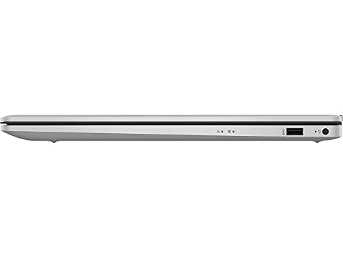 HP 2022 Newest Notebook Laptop, 17.3'' HD+ Touchscreen, AMD Ryzen 5 5500U 6 Cores Processor, Bluetooth, Wi-Fi, Webcam, USB Type-C, Windows 11 Home, Silver (32GB RAM | 2TB SSD)