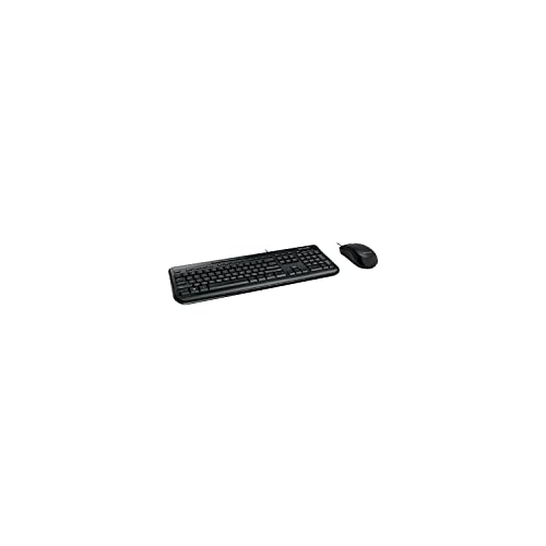 Microsoft 3J2-00001 Wired Desktop 600 for Business - Wired Keyboard and Mouse Combo. Spill Resistant Design.