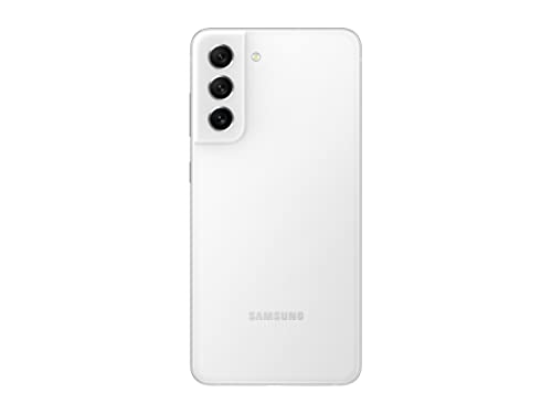 Samsung Galaxy S21 FE 5G Cell Phone, Factory Unlocked Android Smartphone, 128GB, White with $100 Amazon.com Gift Card