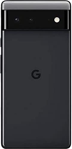 Google Pixel 6 – 5G Android Phone - Unlocked Smartphone with Wide and Ultrawide Lens - 128GB - Stormy Black