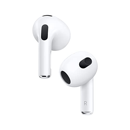 Apple AirPods (3rd Generation) Wireless Earbuds with MagSafe Charging Case. Spatial Audio, Sweat and Water Resistant, Up to 30 Hours of Battery Life. Bluetooth Headphones for iPhone - AOP3 EVERY THING TECH 
