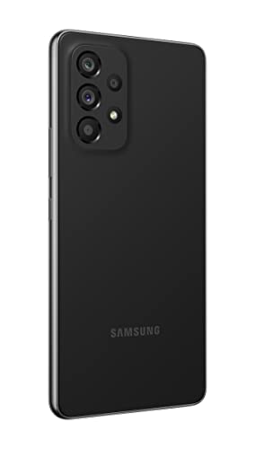 SAMSUNG Galaxy A53 5G A Series Cell Phone, Factory Unlocked Android Smartphone, 128GB, 6.5” FHD Super AMOLED Screen, Long Battery Life, US Version, Black