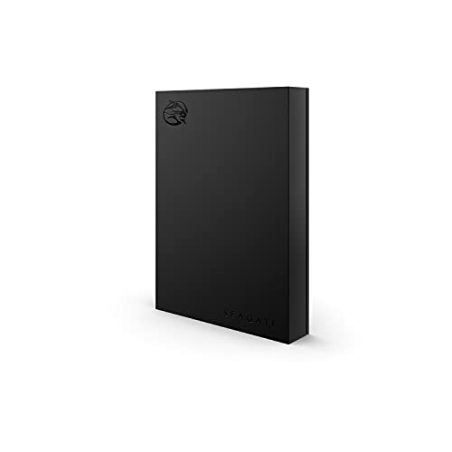 Seagate FireCuda Gaming Hard Drive External Hard Drive 5TB - USB 3.2 Gen 1, RGB LED Lighting for PC and Mac with Rescue Services (STKL5000400)