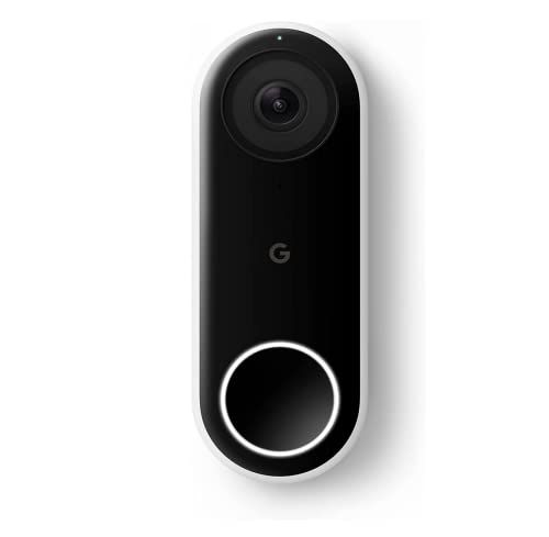 Google Nest Video Doorbell Camera Wired (Renewed)