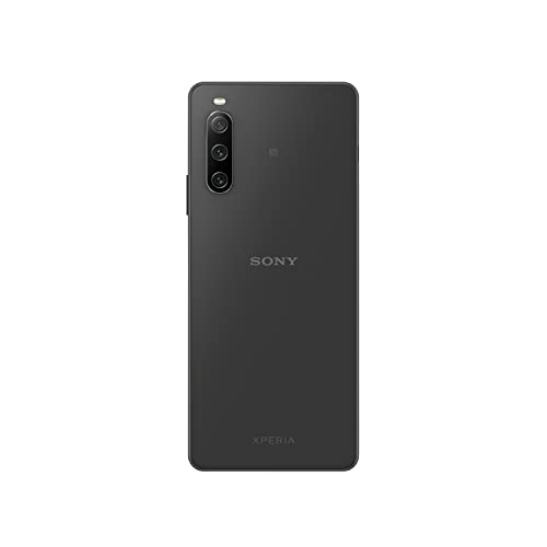 Sony Xperia 10 IV Dual SIM 128GB ROM + 6GB RAM (GSM only | No CDMA) Factory Unlocked 5G Smartphone (Black) - International Version