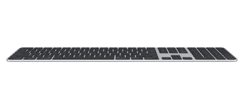 Apple Magic Keyboard with Touch ID and Numeric Keypad (for Mac Computers with Apple Silicon) - US English - Black Keys - AOP3 EVERY THING TECH 