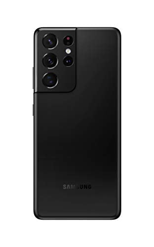 SAMSUNG Galaxy S21 Ultra 5G Factory Unlocked Android Cell Phone 256GB US Version Smartphone Pro-Grade Camera 8K Video 108MP High Res, Phantom Black