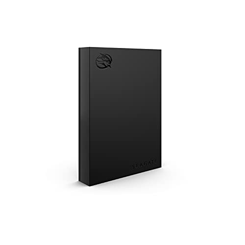 Seagate FireCuda Gaming Hard Drive External Hard Drive 5TB - USB 3.2 Gen 1, RGB LED Lighting for PC and Mac with Rescue Services (STKL5000400)