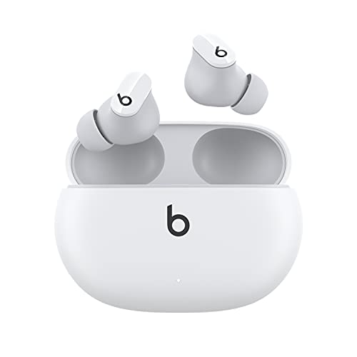 Beats Studio Buds – True Wireless Noise Cancelling Earbuds – Compatible with Apple & Android, Built-in Microphone, IPX4 Rating, Sweat Resistant Earphones, Class 1 Bluetooth Headphones - White - AOP3 EVERY THING TECH 