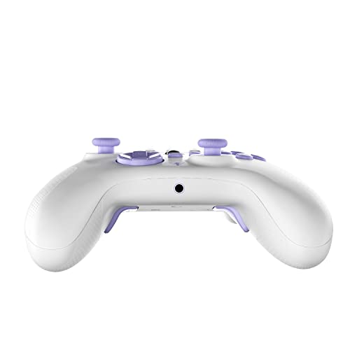 Turtle Beach REACT-R Controller Wired Game Controller – Licensed for Xbox Series X & Xbox Series S, Xbox One & Windows – Audio Controls, Mappable Buttons, Textured Grips - White/Purple