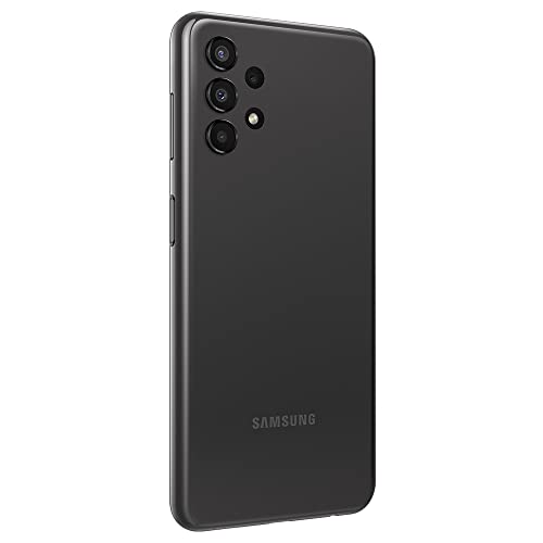 Samsung Galaxy A13 4G (128GB, 4GB) 6.6" Full HD, Android 12, 50MP Quad Camera, Dual SIM Volte GSM Factory Unlocked (US + Global) International Model A135M/DS (w/ 12W Global Ventev Adapter, Black)