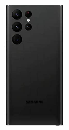 Samsung Galaxy S22 Ultra S9080 5G 512GB 12GB RAM Factory Unlocked (GSM Only | No CDMA - not Compatible with Verizon/Sprint) Global Version - Phantom Black