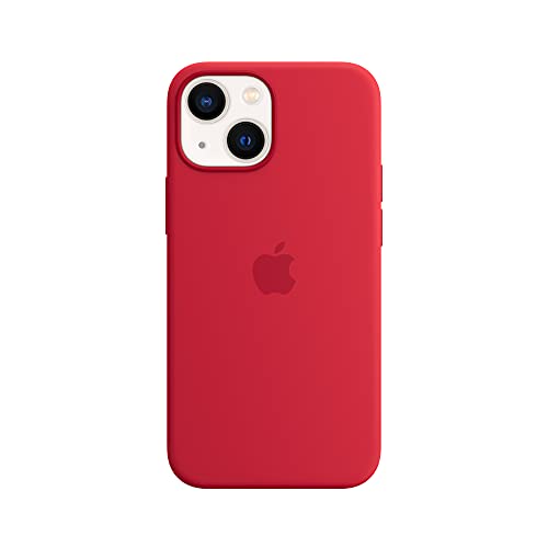 Apple iPhone 13 Mini Silicone Case with MagSafe - (Product) RED