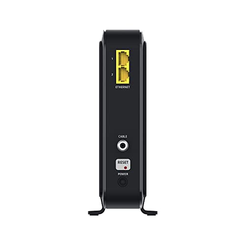 HUMAX HGD310 - DOCSIS 3.1 Cable Modem, Approved for Xfinity & Spectrum, Black, Max Internet Speed Plan 2000 Mbps