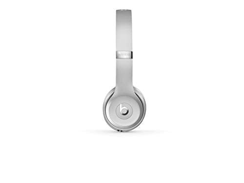 Beats Solo3 Wireless On-Ear Headphones - Apple W1 Headphone Chip, Class 1 Bluetooth, 40 Hours of Listening Time - Silver (Previous Model)