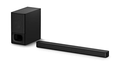 Sony X85J 55 Inch TV: 4K Ultra HD LED Smart Google TV with Dolby Vision HDR and Alexa Compatibility KD55X85J- 2021 Model with Sony HT-S350 Soundbar with Wireless Subwoofer: S350 2.1ch