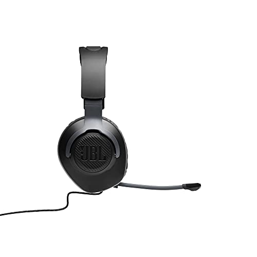 JBL Quantum 100 - Wired Over-Ear Gaming Headphones - Black