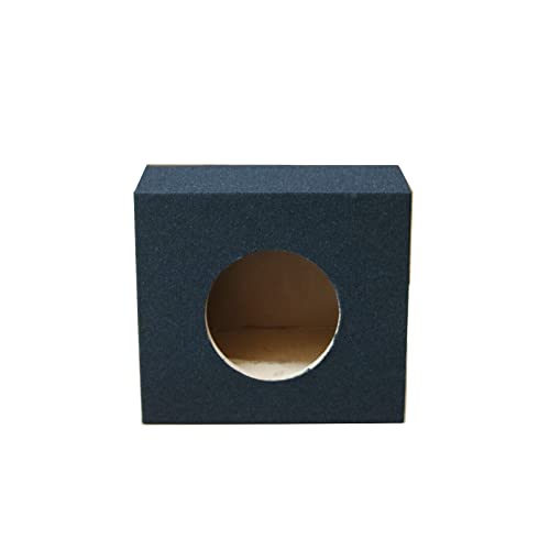 2X Single Ported Angle 12 Inches Truck Subwoofer Box Enclosure with Thick Heavy Duty MDF - 12" Inches Woofer (2 Pieces)