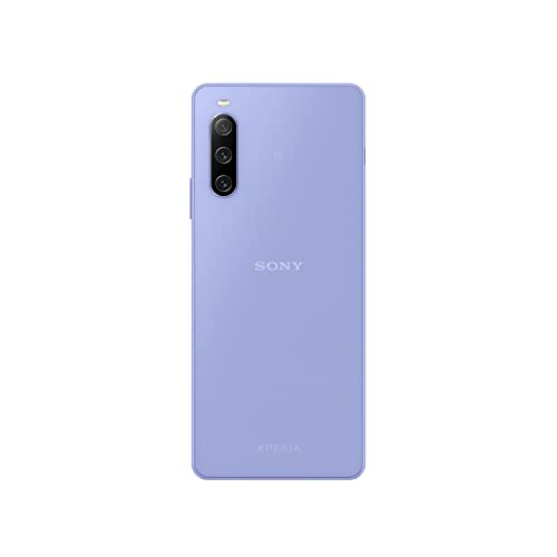 Sony Xperia 10 IV Dual SIM 128GB ROM + 6GB RAM (GSM only | No CDMA) Factory Unlocked 5G Smartphone (Lavender) - International Version