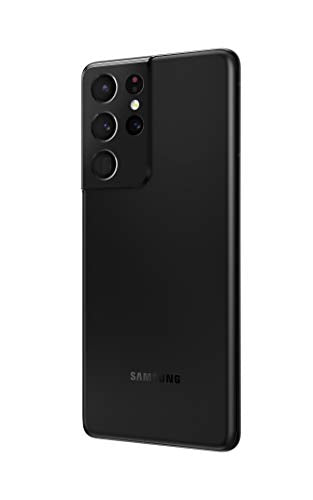 SAMSUNG Galaxy S21 Ultra 5G Factory Unlocked Android Cell Phone 256GB US Version Smartphone Pro-Grade Camera 8K Video 108MP High Res, Phantom Black