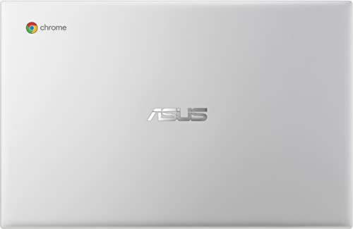 ASUS 2023 Newest Chromebook 14 Inch Thin Light Student Laptop, Intel Core M3-8100Y(Up to 3.4GHz), 8GB RAM, 128GB Storage, Backlit Keyboard, WiFi6, Webcam, Zoom Meeting, Chrome OS, Silver