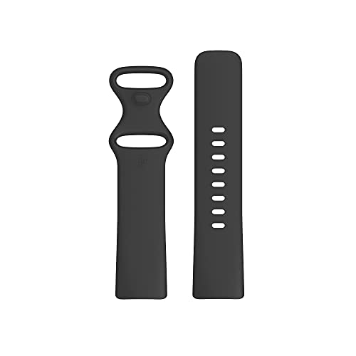 Fitbit Charge 5 Infinity Accessory Band, Official Fitbit Product, Black, Large