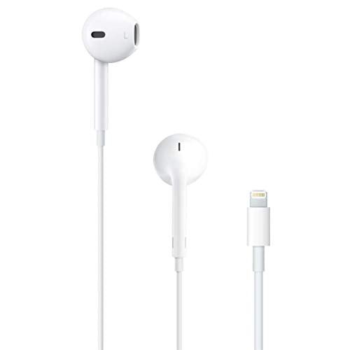 Apple EarPods Headphones with Lightning Connector. Microphone with Built-in Remote to Control Music, Phone Calls, and Volume. Wired Earbuds for iPhone - AOP3 EVERY THING TECH 