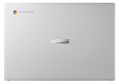 ASUS Chromebook CX1, 11.6" HD NanoEdge Display, Intel Celeron N3350 Processor, 32GB eMMC,  4GB RAM, Chrome OS, Transparent Silver, CX1100CNA-AS42