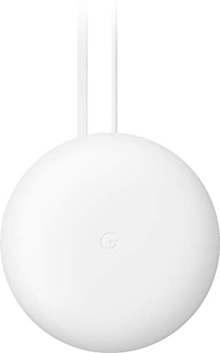 Google Nest WiFi - AC2200 (2nd Generation) Router and Add On Access Point Mesh Wi-Fi System (3-Pack, Snow)