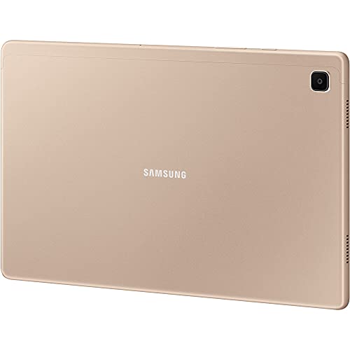 Samsung Galaxy Tab A7 10.4-inch (2000x1200) Display Wi-Fi Only Tablet, Snapdragon 662, 3GB RAM, Bluetooth, Dolby Atmos Audio, 7040mAh Battery, Android 10 OS w/Mazepoly Accessories (64GB, Gold)