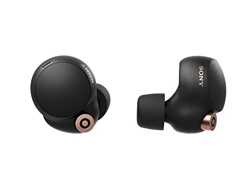 Sony WF-1000XM4 Industry Leading Noise Canceling Truly Wireless Earbud Headphones with Alexa Built-in, Black