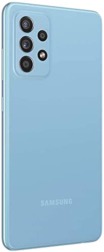 Samsung Galaxy A52 (SM-A525F/DS) Dual SIM,128 GB 4GB RAM, Factory Unlocked GSM, International Version - No Warranty - (Awesome Blue)