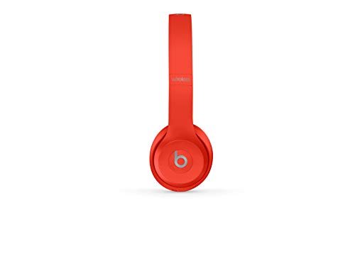 Beats Solo3 Wireless On-Ear Headphones - Apple W1 Headphone Chip, Class 1 Bluetooth, 40 Hours of Listening Time - (Product) RED (Previous Model)