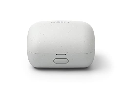 Sony LinkBuds Truly Wireless Earbud Headphones with an Open-Ring Design for Ambient Sounds and Alexa Built-in, White