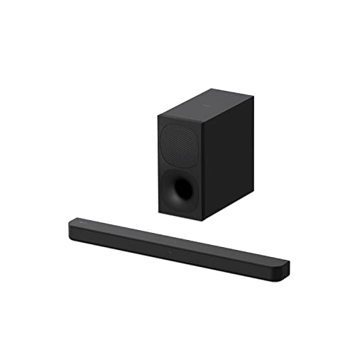 Sony HT-S400 2.1ch Soundbar with Powerful Wireless subwoofer, S-Force PRO Front Surround Sound, and Dolby Digital