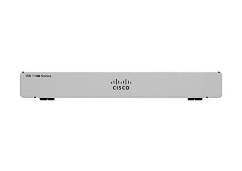 Cisco C1101-4P Integrated Services Router with 4-Gigabit Ethernet (GbE) Ports, GE Ethernet WAN Router, Integrated USB 3+, 1-Year Limited Hardware Warranty (C1101-4P)