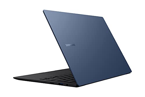 Samsung Galaxy Book Pro Windows 11 Intel Evo Platform Laptop Computer 13.3" AMOLED Screen 11th Gen Intel Core i7 Processor 8GB Memory 512GB SSD Long-Lasting Battery, Mystic Blue