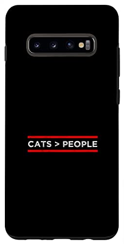 Galaxy S10+ Cat Lover Kitty Owner Kitten Fan Animals Pet Meow Cats Mom Case