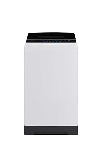 Helohome Portable Washing Machine, Full-Automatic Compact Washer with Wheels, 1.6 cu. ft, 11 lbs capacity with 6 Wash Programs Washer, Spin dry with Drain Pump, For Apartment, Dorm, RV, Camping.