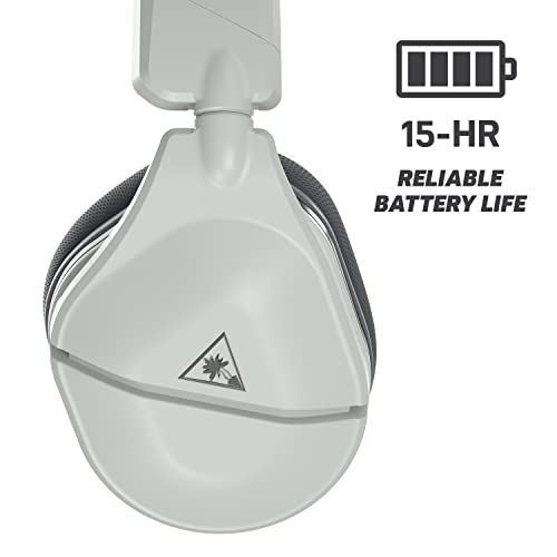 Turtle Beach Stealth 600 Gen 2 Wireless Gaming Headset for PS5, PS4, PS4 Pro, PlayStation, & Nintendo Switch with 50mm Speakers, 15-Hour Battery life, Flip-to-Mute Mic, and Spatial Audio - White