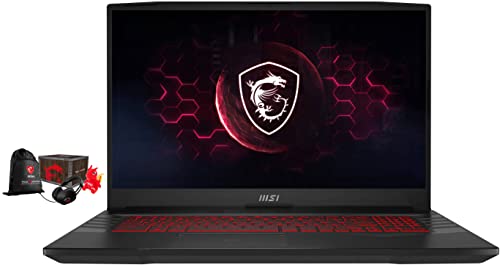 MSI Vector GP76-17 Gaming & Entertainment Laptop (Intel i7-12700H 14-Core, 64GB RAM, 2x8TB PCIe SSD RAID 0 (16TB), RTX 3080, 17.3" 360Hz Full HD (1920x1080), Win 11 Pro) with Loot Box