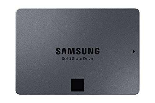 Samsung 870 QVO 8 TB SATA 2.5 Inch Internal Solid State Drive (SSD) (MZ-77Q8T0), Black