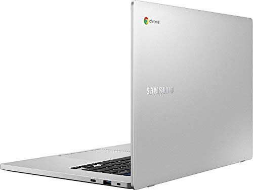 Flagship Samsung 4+ Chromebook 15 Laptop Computer 15.6" FHD WLED Display Intel Celeron Processor N4000 4GB RAM 128GB eMMC USB-C WiFi Webcam Chrome OS (Renewed)