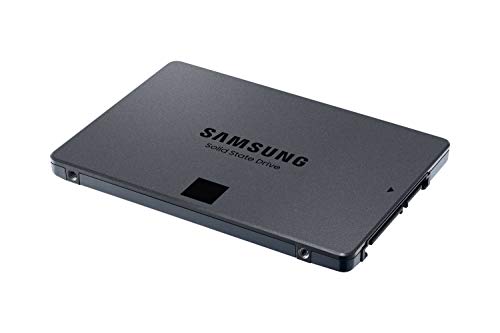 Samsung 870 QVO 8 TB SATA 2.5 Inch Internal Solid State Drive (SSD) (MZ-77Q8T0), Black