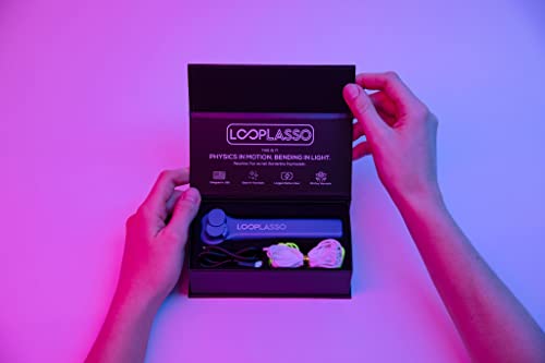 The Original Loop Lasso™ v3.0: The Ultimate String Shooter Toy, LoopLasso Rope Launcher, Fidget Toy for Kids, Electronic Toy for Music Festivals Concerts, Glow In The Dark Stress Relief Toy, Xmas Gift