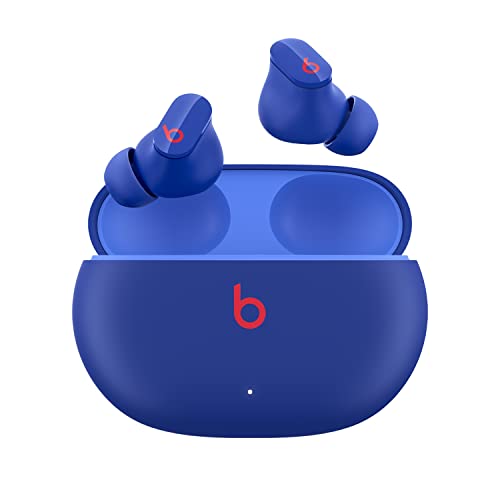Beats Studio Buds – True Wireless Noise Cancelling Earbuds – Compatible with Apple & Android, Built-in Microphone, IPX4 Rating, Sweat Resistant Earphones, Class 1 Bluetooth Headphones - Ocean Blue