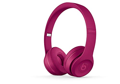 Beats by Dre Solo 3 Wireless On Ear Headphone Neighborhood Collection Brick Red (Renewed)